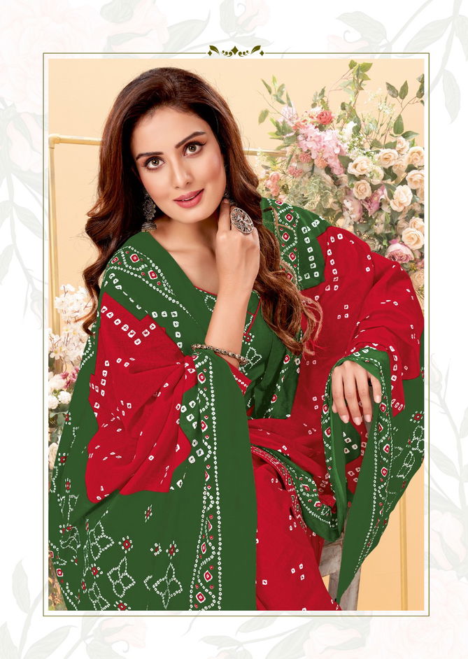 Patidar Bandhani Special 31 Cotton Printed Casual Daily Wear Dress Material Collection